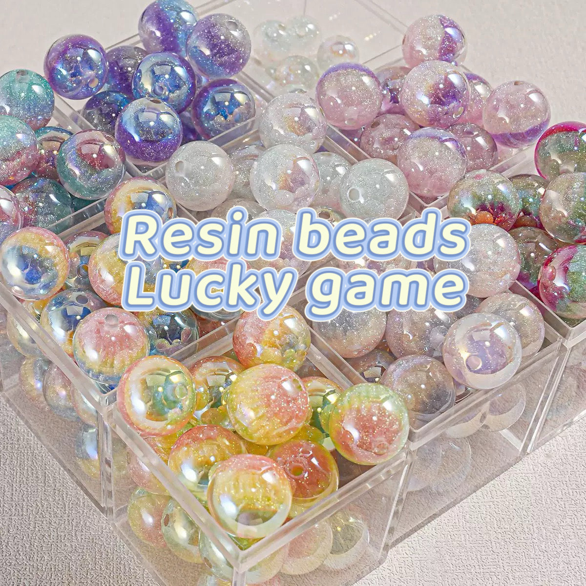 Lucky game-Resin beads